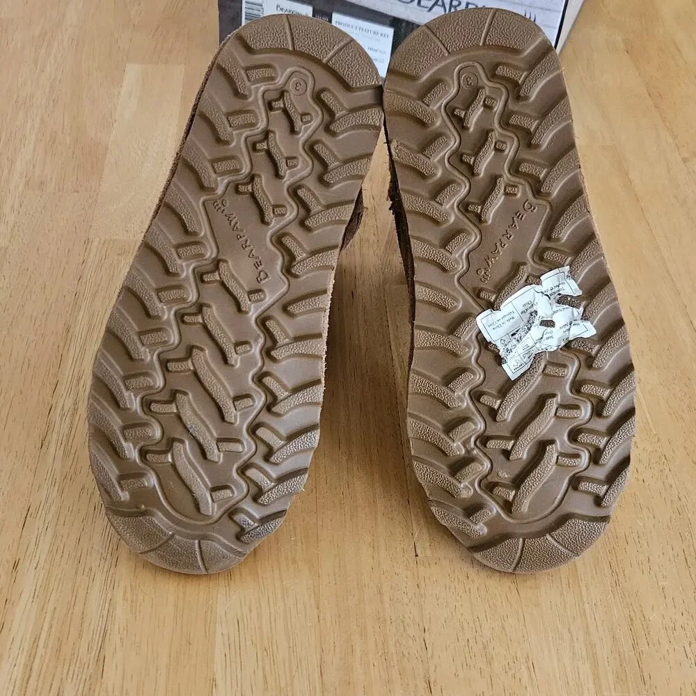 BearPaw Elle Youth Short Boots size 3 Hickory EUC
